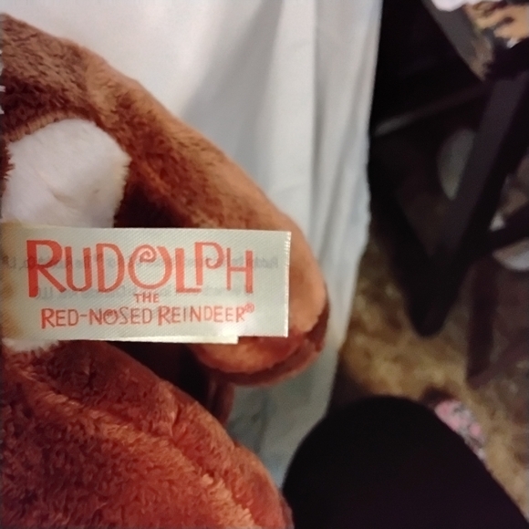 Vintage Dan Dee Rudolph Clarise 10" Stuffed  Plush - Picture 4 of 10